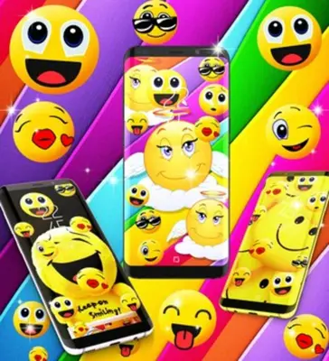 Emoji live wallpaper android App screenshot 4